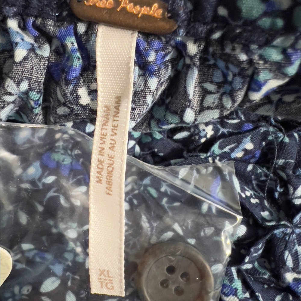 Free People Blue Floral Dress - Picture 6 of 8
